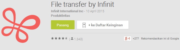 transfer by Infinit
